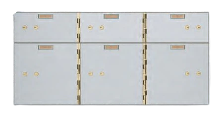 American Vault 515-6 Safe Deposit Boxes 6 Openings (3) 5