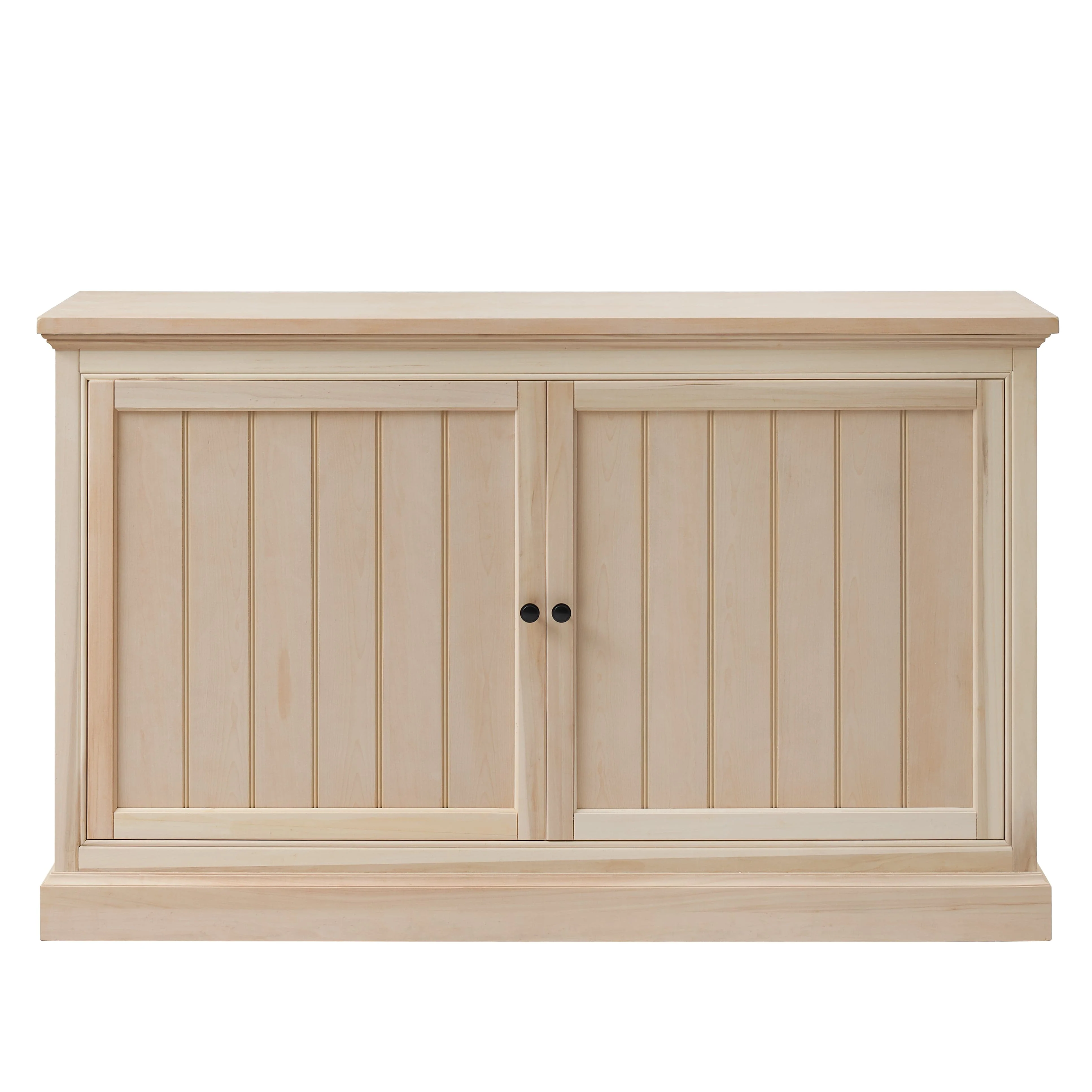 The Shoreline 74011 Unfinished Smart TV Lift Cabinet for 65 Inch Flat screen TVs