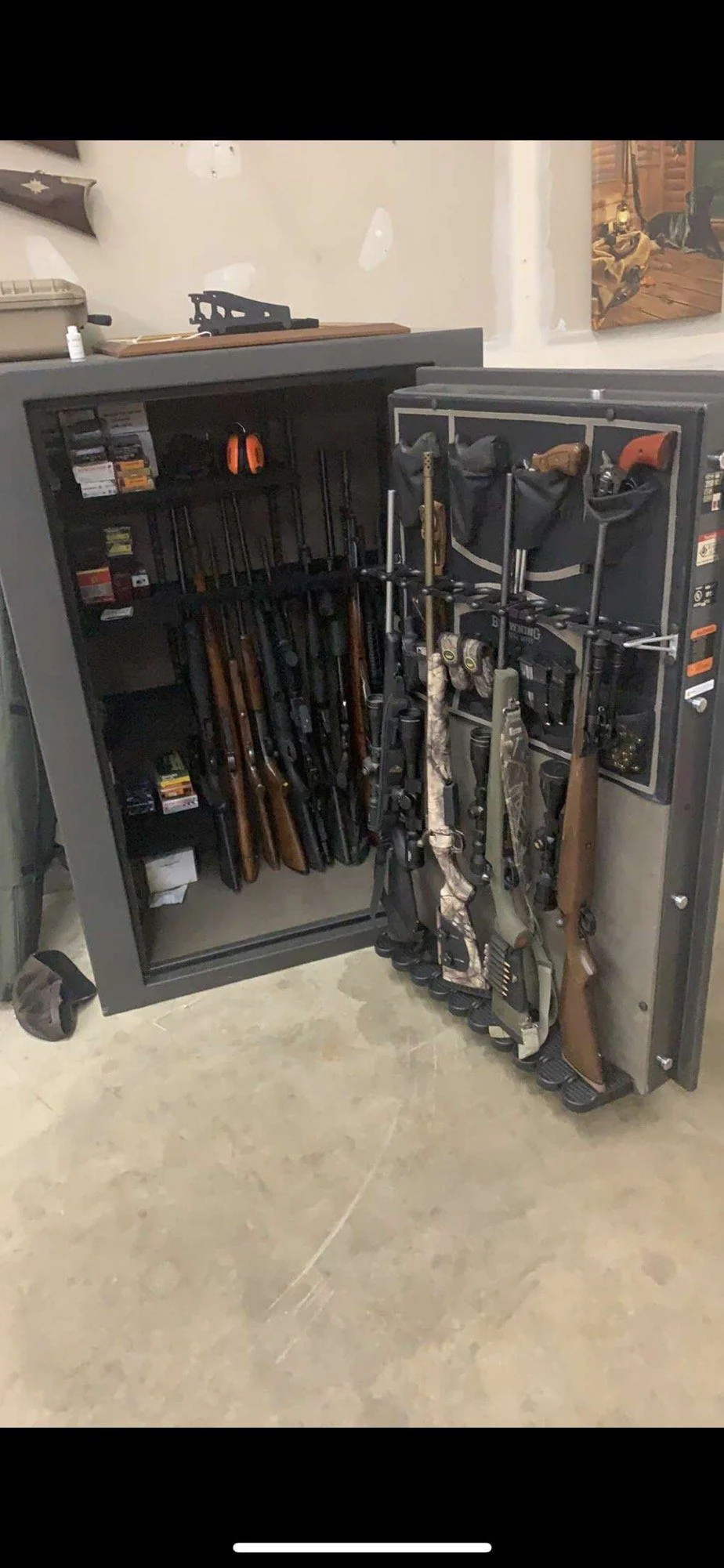 Browning HG49 HAWG Gun & Rifle Safe - Hammer Gloss Gray