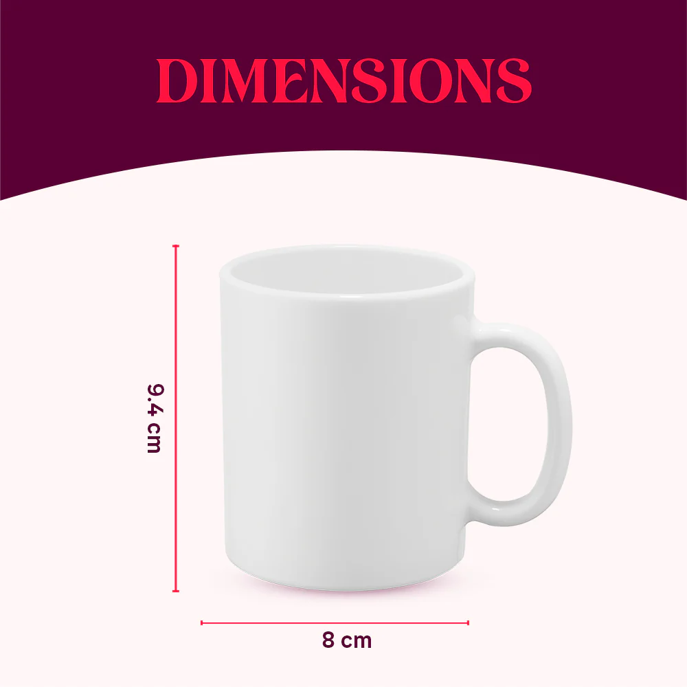 Larah By Borosil Quartz Mug, 320ml