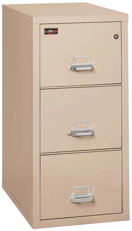 FireKing 3-2144-2 Two-Hour Three Drawer Vertical Legal Fire File Cabinet