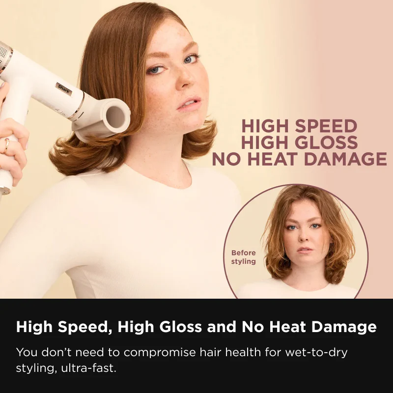 Shark SpeedStyle RapidGloss Finisher & High-Velocity Dryer