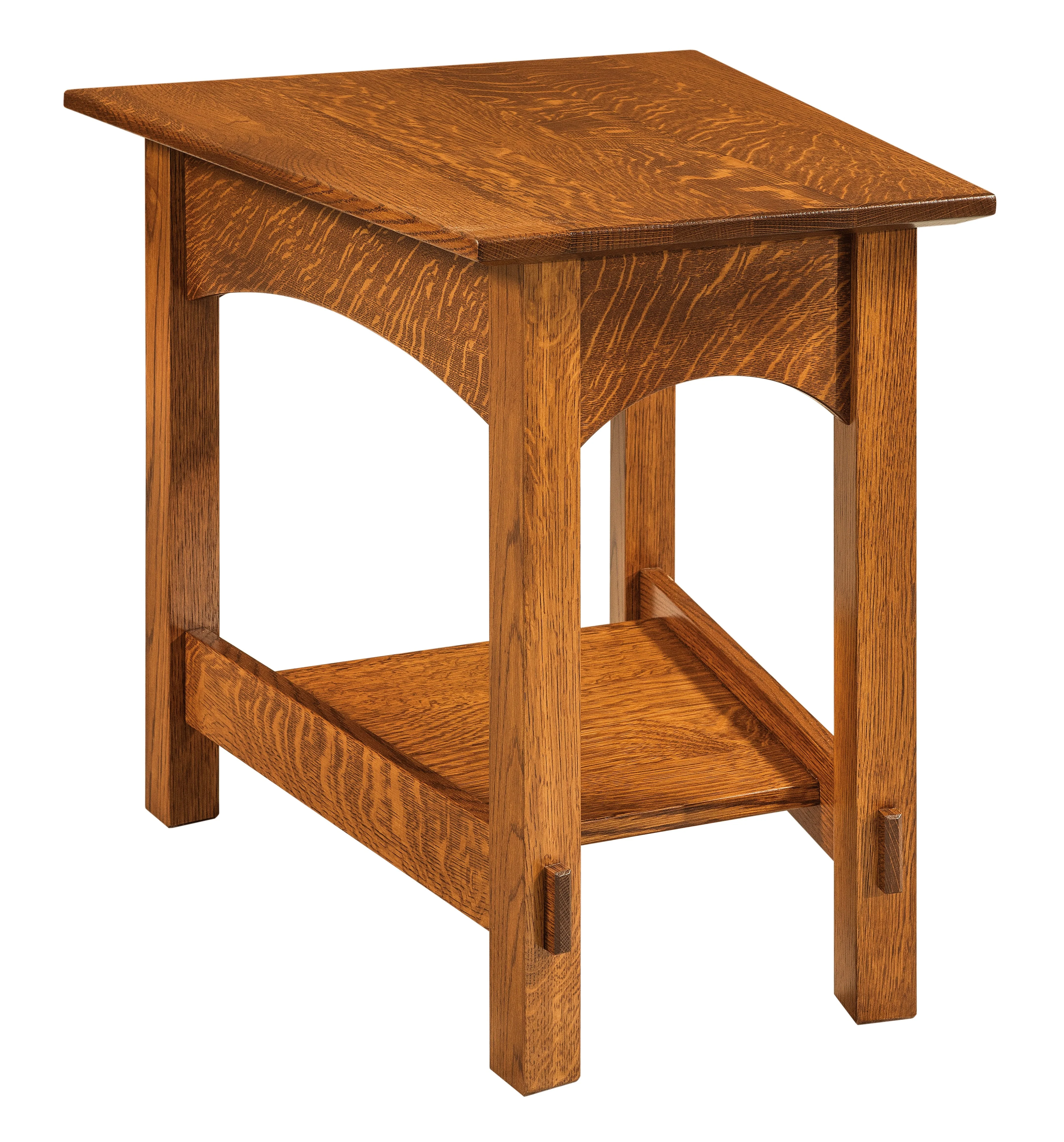 Amish McCoy Open Wedge End Table