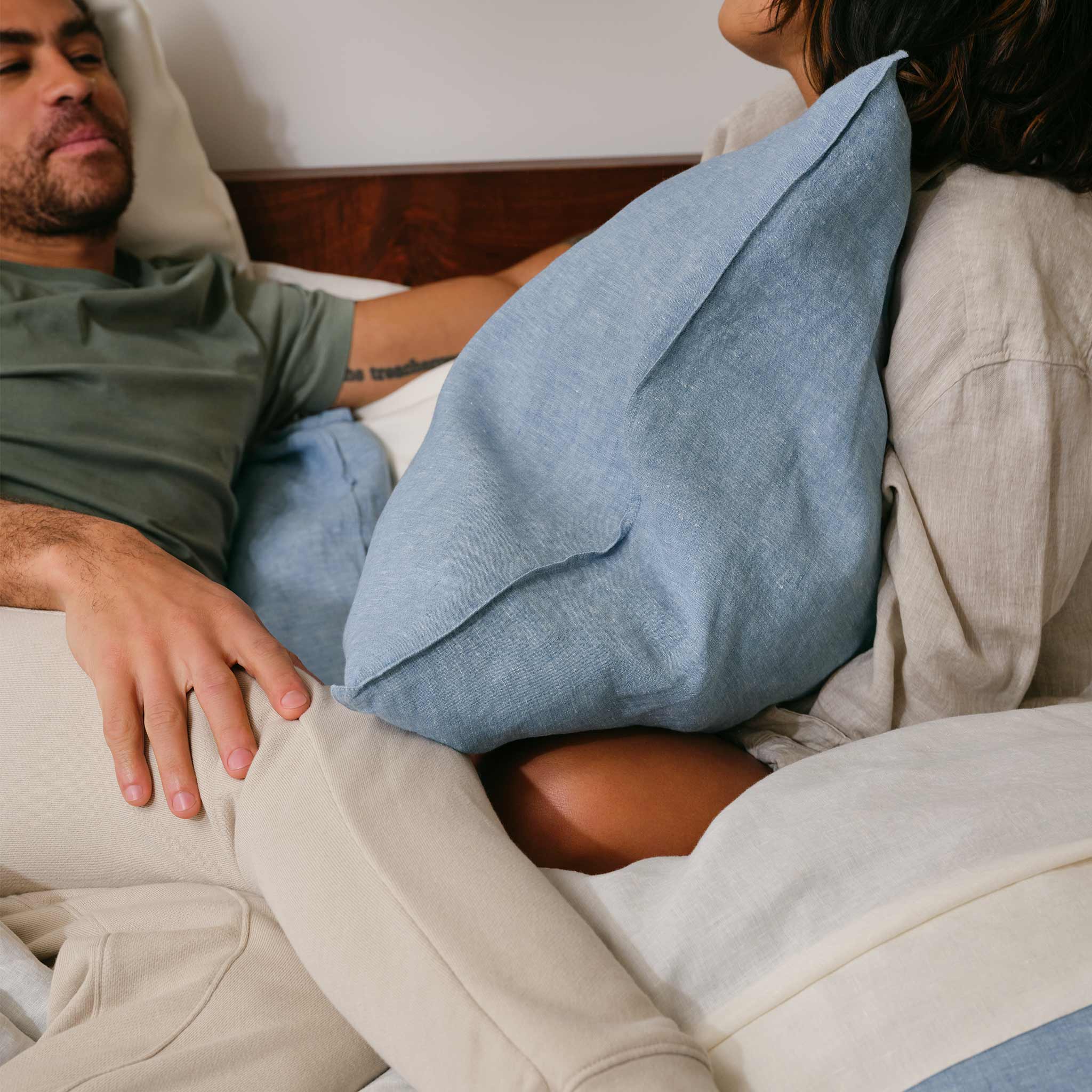 Washed European Linen Duvet Set