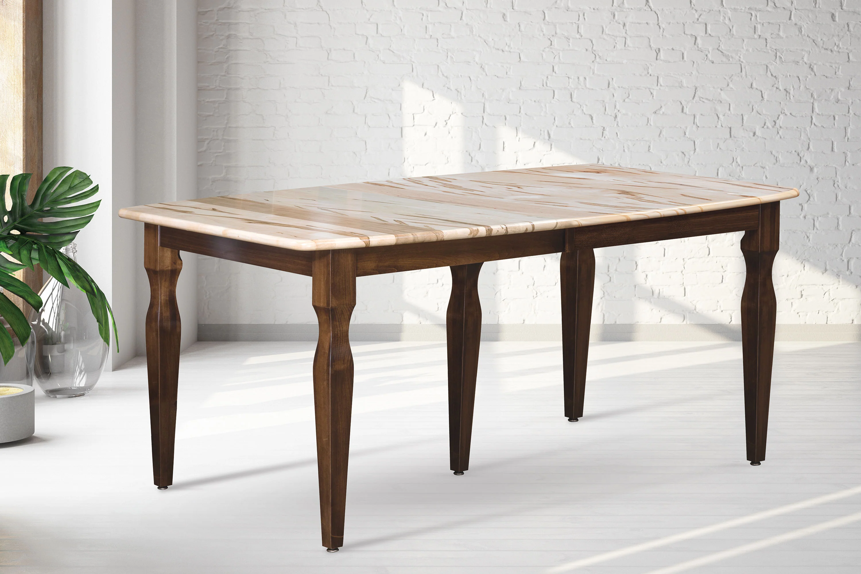 Amish Braden Leg Table