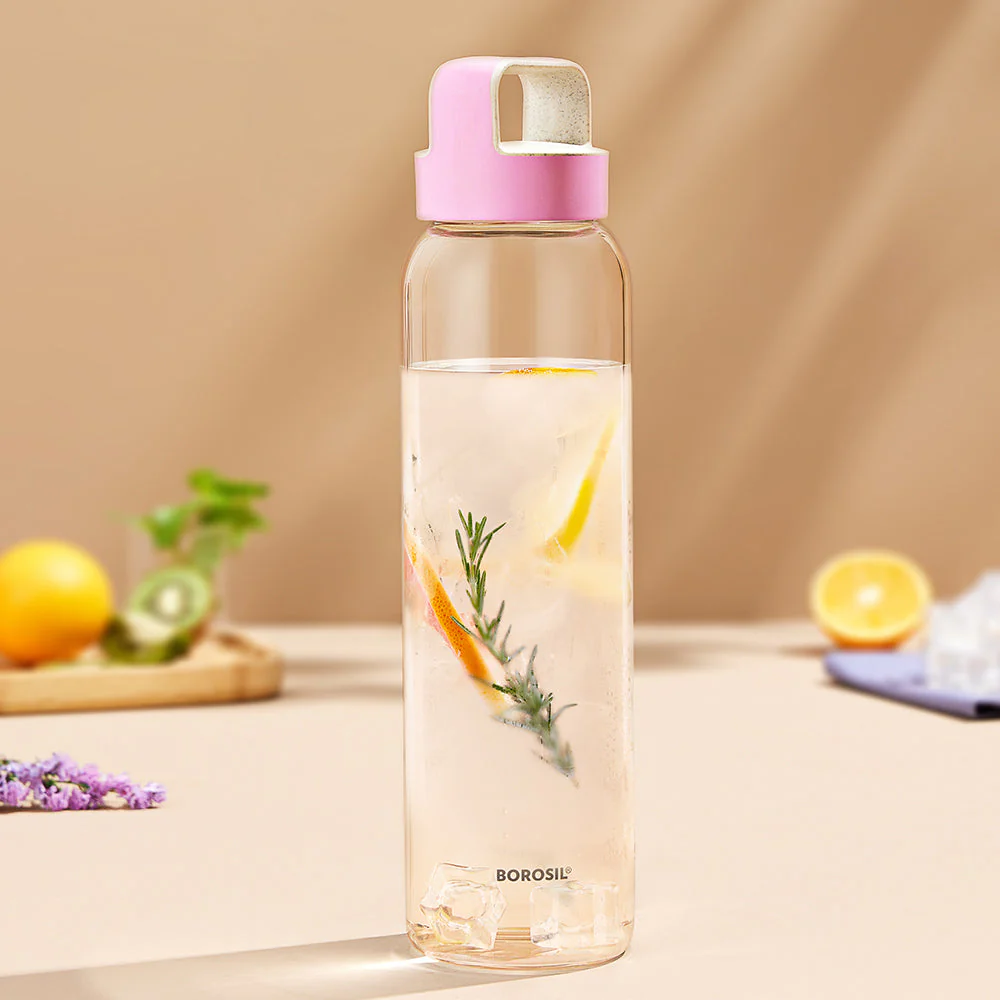Neo Borosilicate Clear Glass Bottle