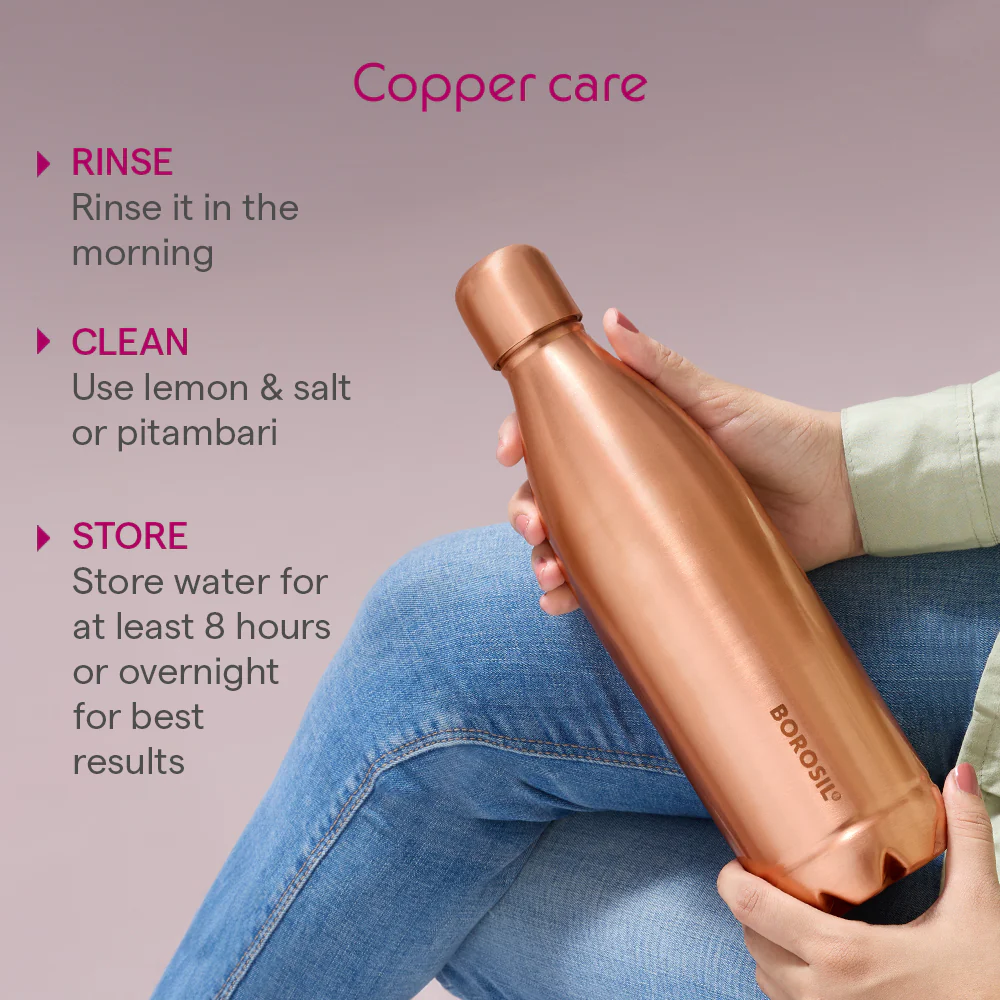 Canvas-Plain Copper Bottle