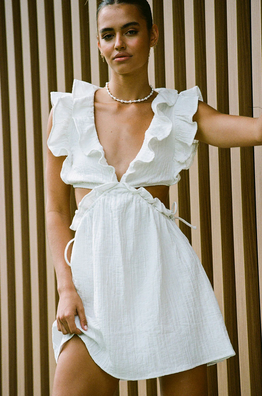 SAMPLE-Jace Frill Dress