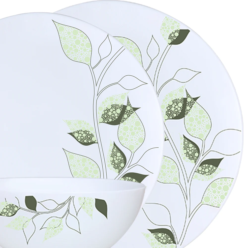 Larah by Borosil, Inca Dinner Set, 19 pc