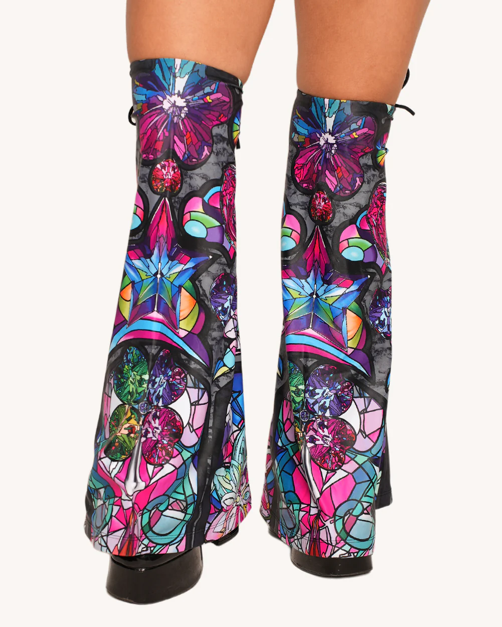 Ellie Paisley x iHR Neon Catherdral Dress Set