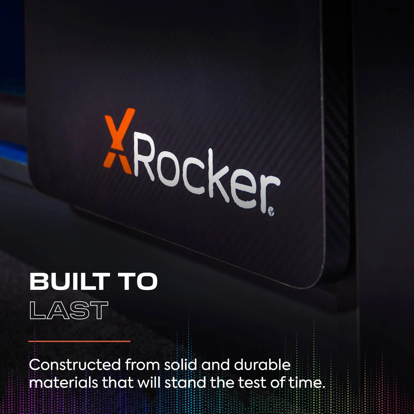 Carbon-Tek LED TV Media Unit - Grey / Blue RGB