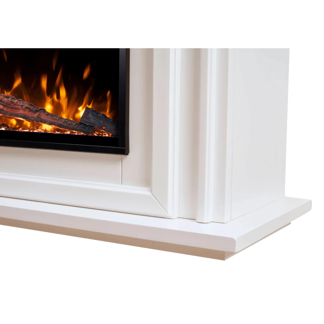 Sideline Elite Pro 60 Inch Smart Electric Fireplace with Encase Surround Mantel