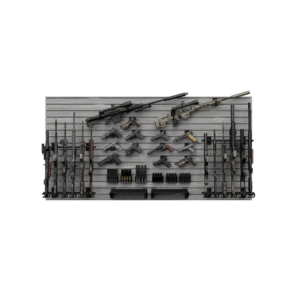 Hold up Displays Tactical Wall Display Package HD107