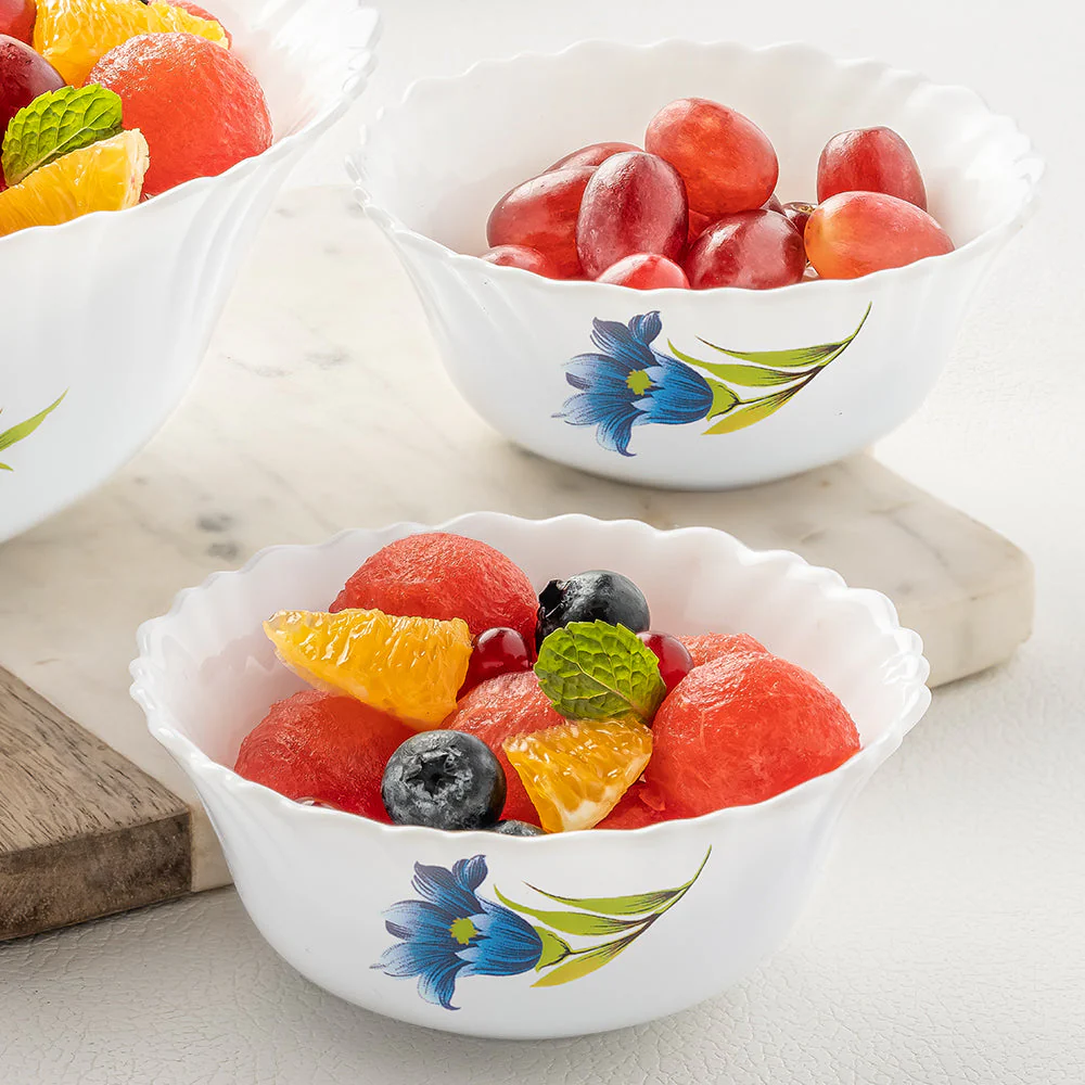 Larah by Borosil Nina Pudding Set, 7 pc (Small)