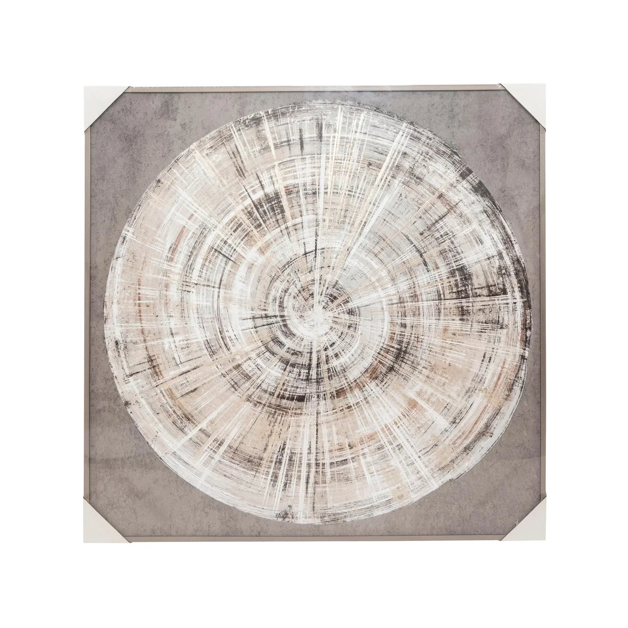 Atmosphera Izzie Framed Printed Canvas Multicoloured