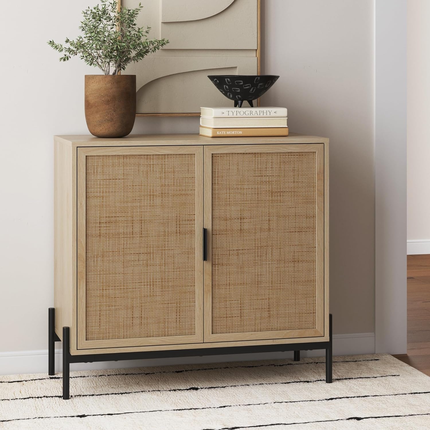 Storage Cabinet, Modern Free Standing Buffet Sideboard Hallway, Entryway, Dining Living Room