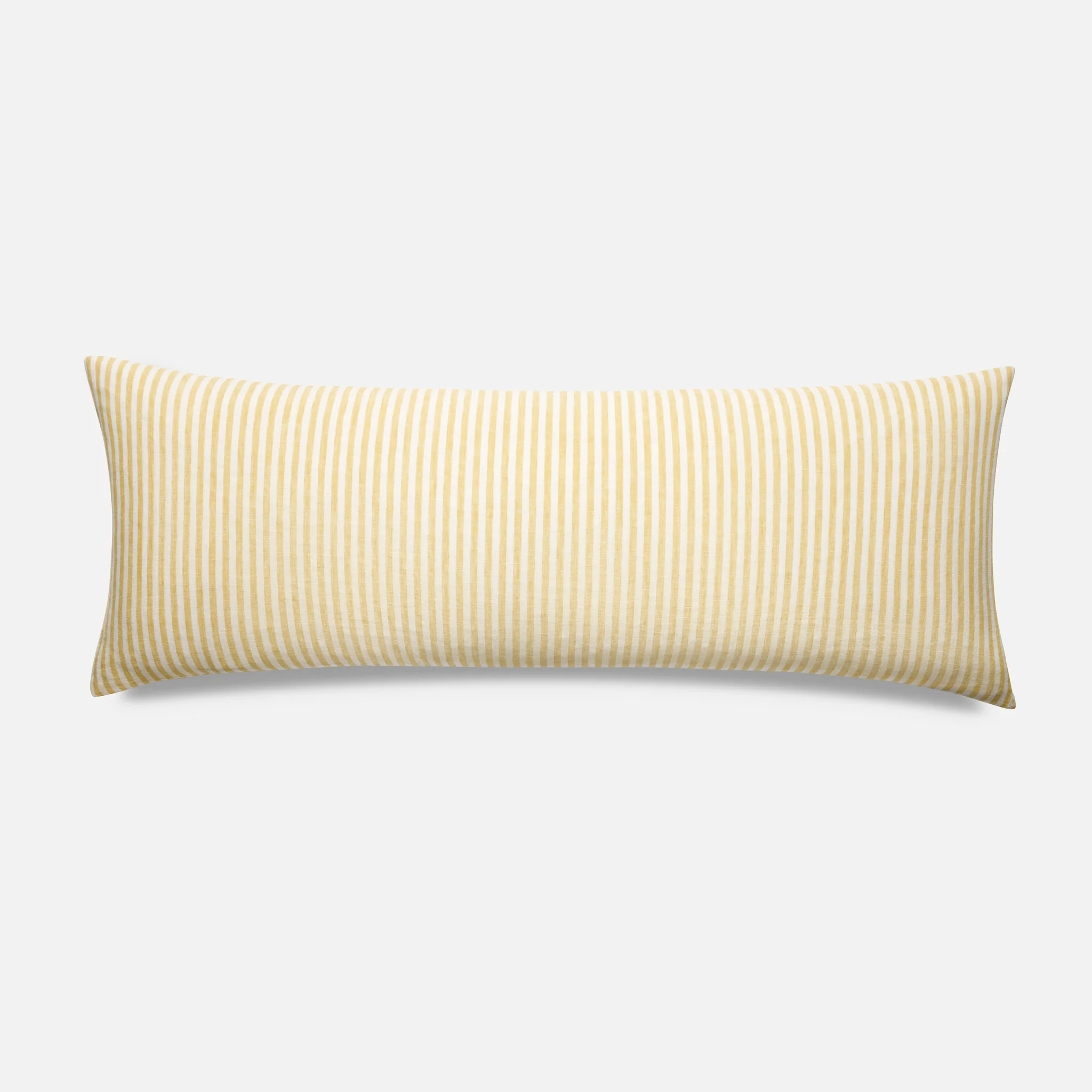 Washed European Linen Lumbar Pillow Cover