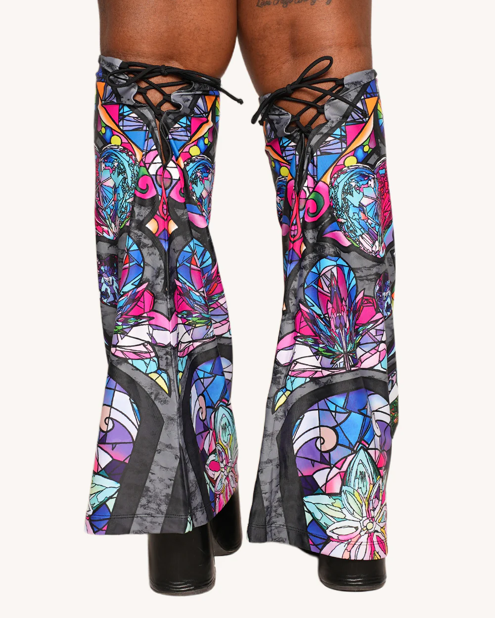 Ellie Paisley x iHR Neon Catherdral Dress Set