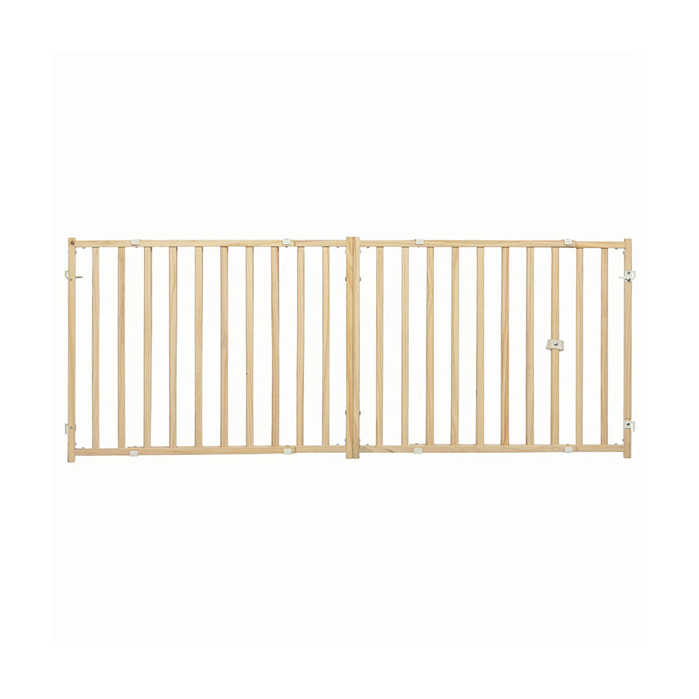 Mid West® Wood Extra-Wide Pet Gate 24 Inch