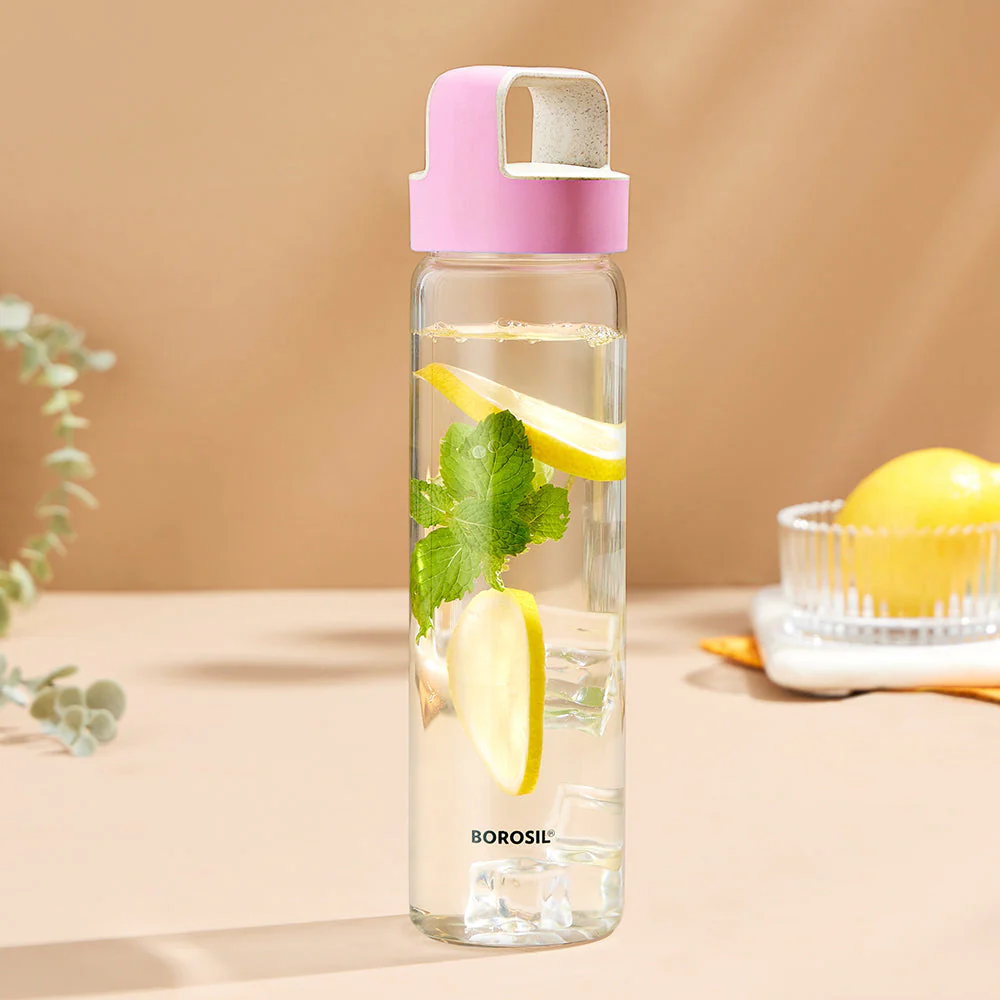 Neo Borosilicate Clear Glass Bottle Personalise