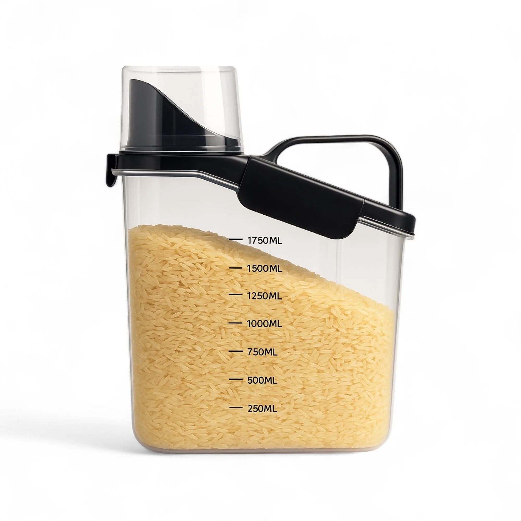 CH 1.75Lt Canister with Measuring Cup Clear