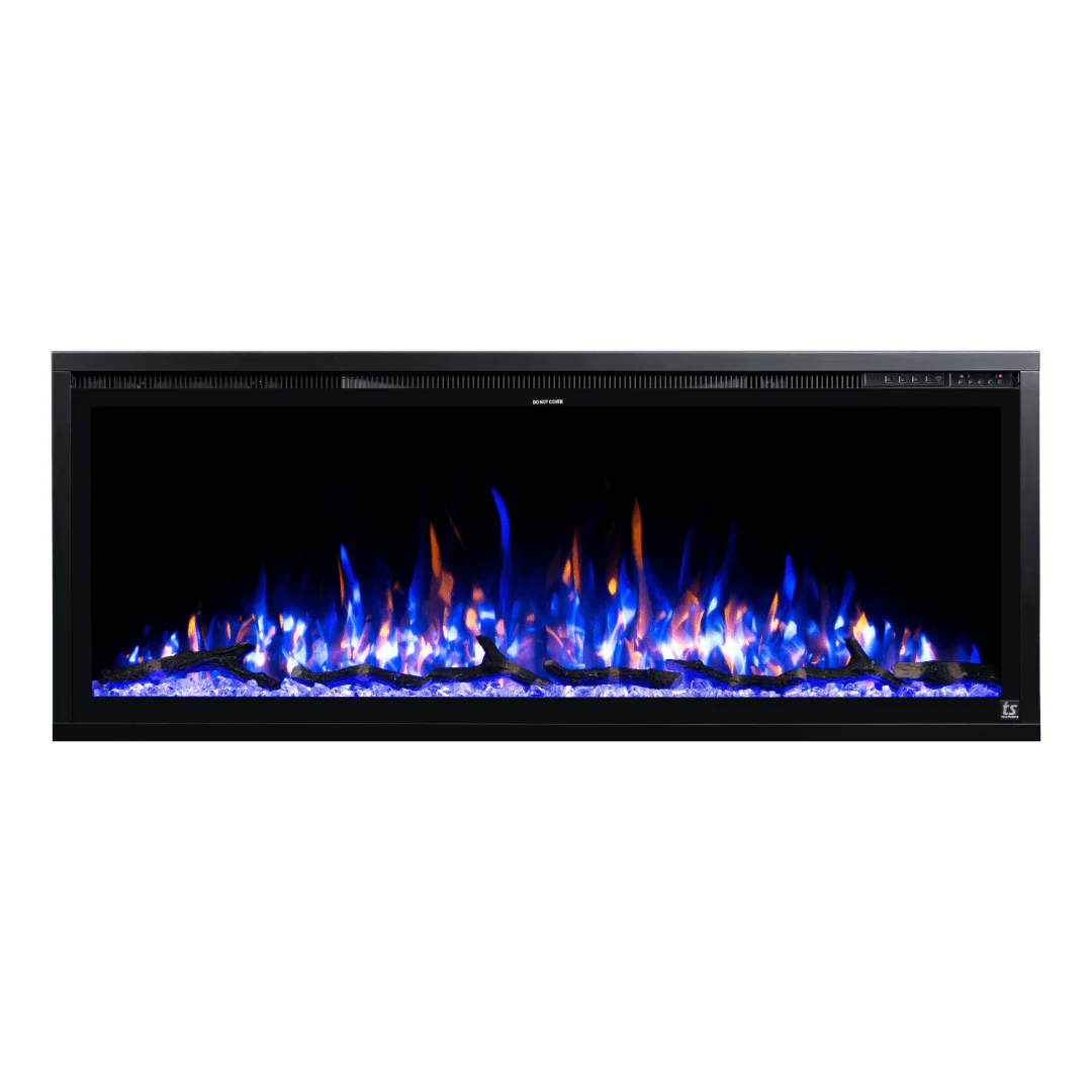 Sideline Elite 50 Inch Recessed Smart Electric Fireplace with Alexa Built-in 80069