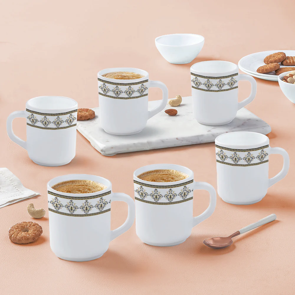 Larah By Borosil Syrah Mug Set