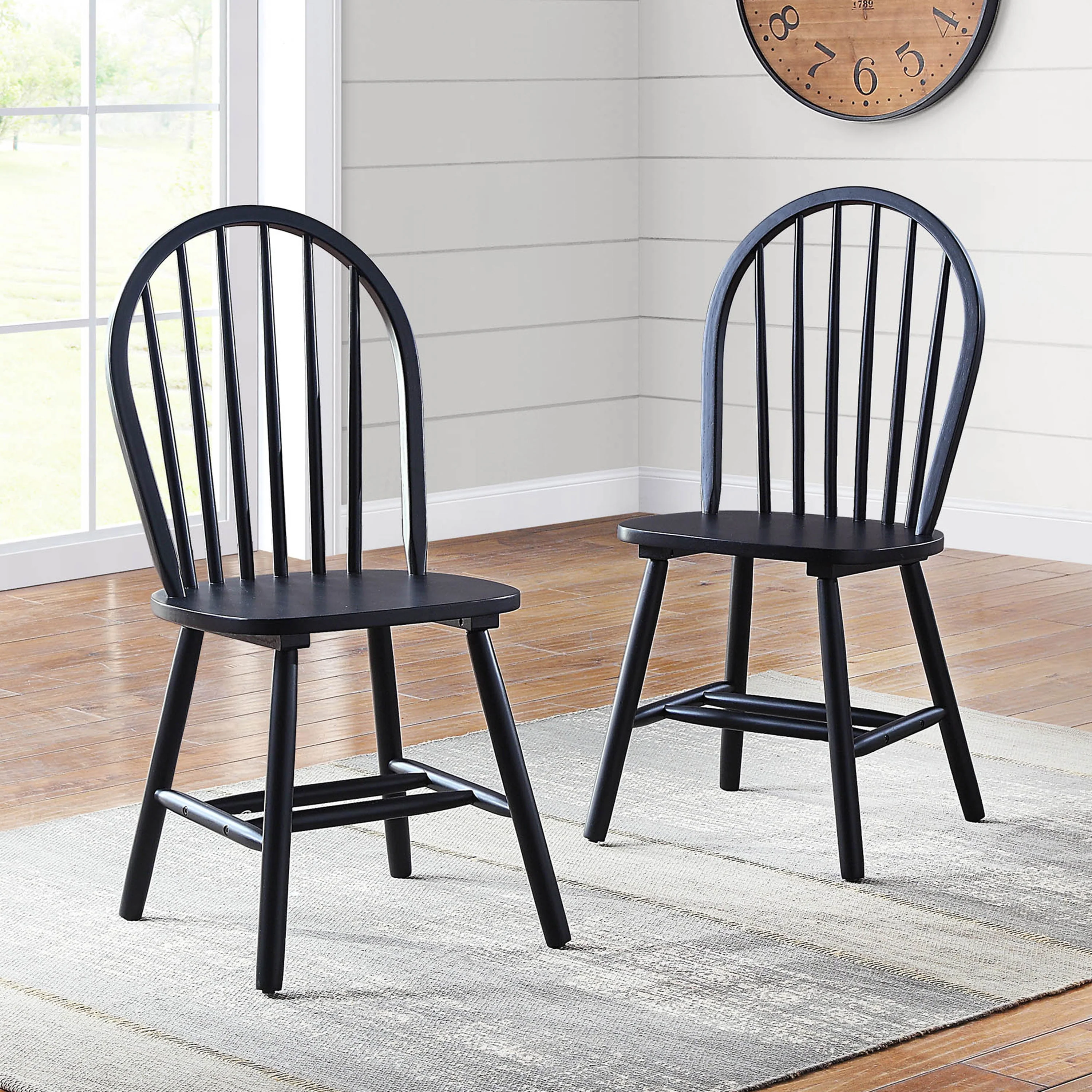 Solid Wood Dining Chairs, Set of 1