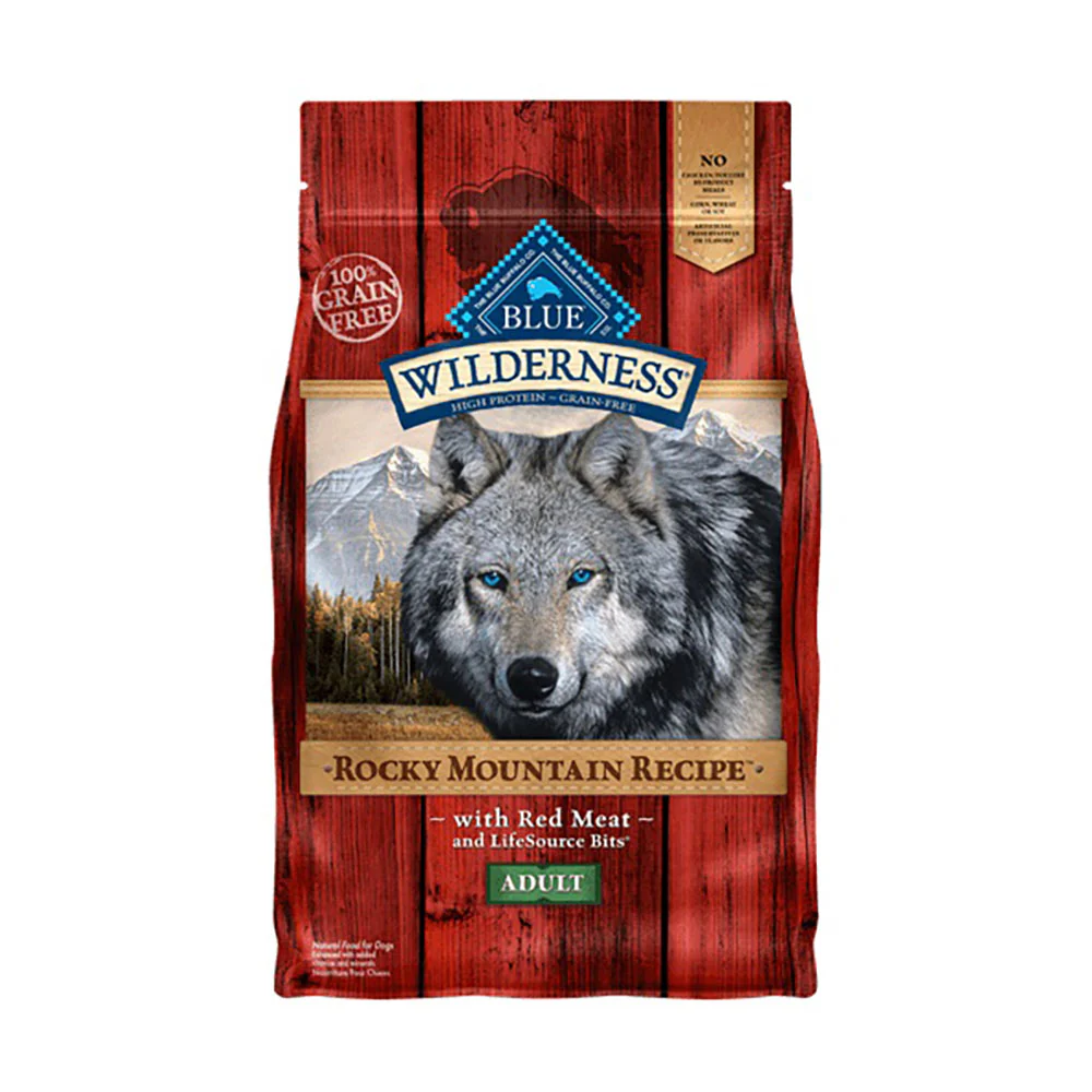 Blue Buffalo® Wilderness™ Rocky Mountain Recipe™ Grain Free Red Meat Adult Dog Food 10 Lbs