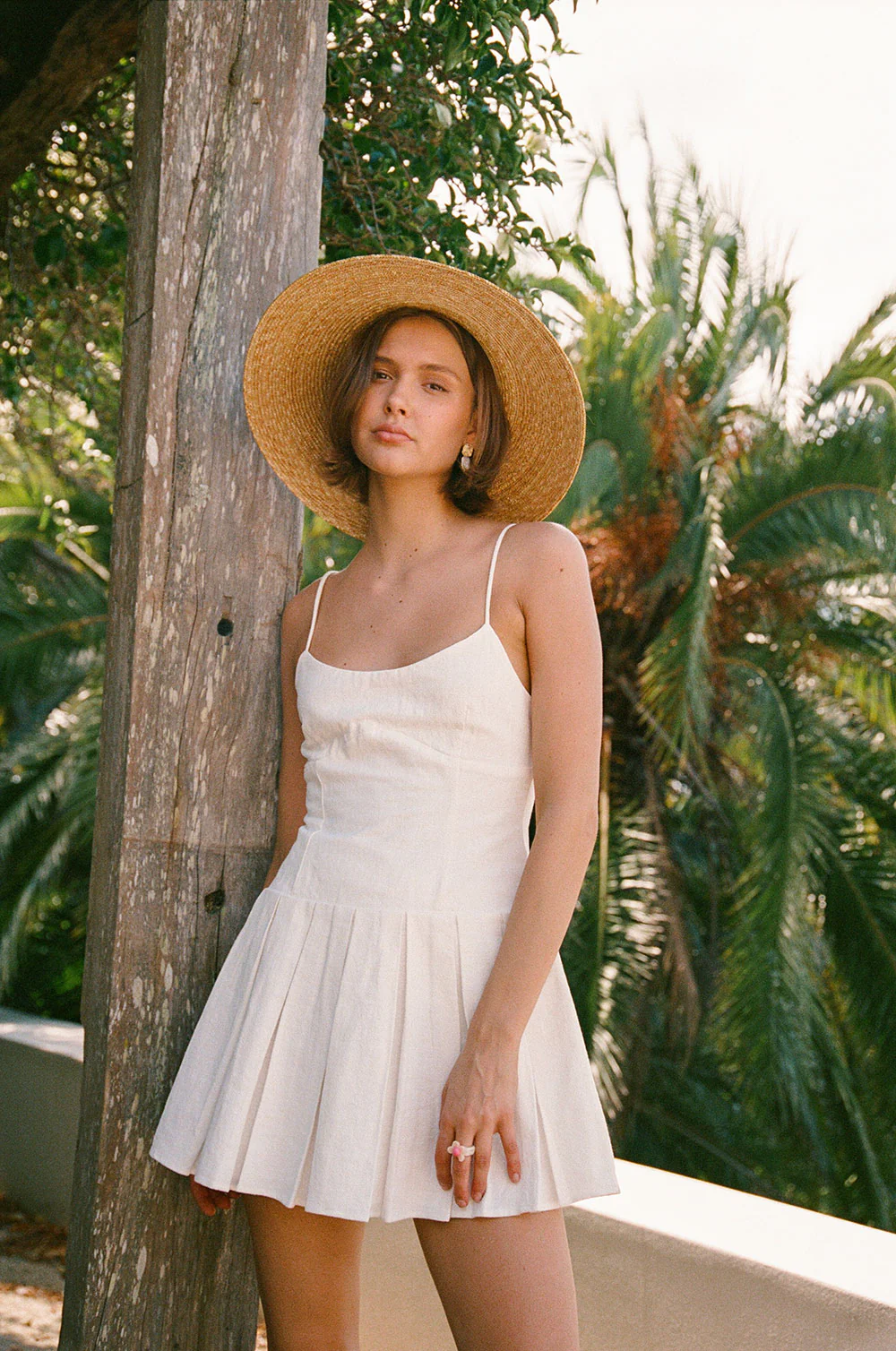 SAMPLE-Angelica Dress - White