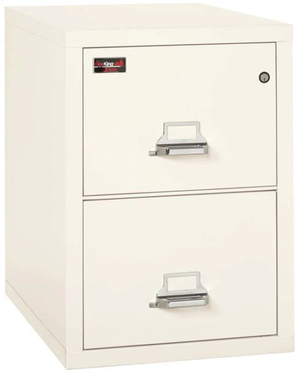 FireKing 2-1929-2 Two-Hour Two Drawer Vertical Letter Fire File Cabinet