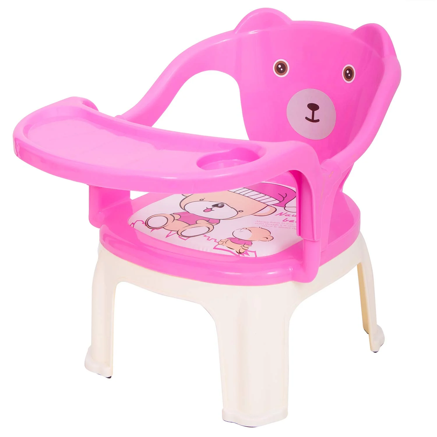 SILLA COMEDOR INFANTIL ACOLCHADA CON BANDEJA EXTRAÍBLE XL-009-B MUNBE