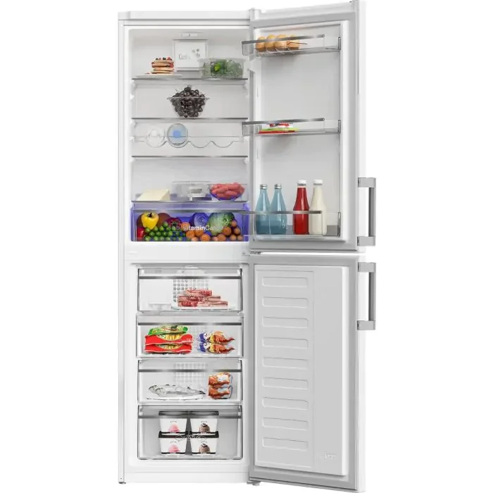 Blomberg 50/50 Frost Free Fridge Freezer 鈥?White | KGM4574V