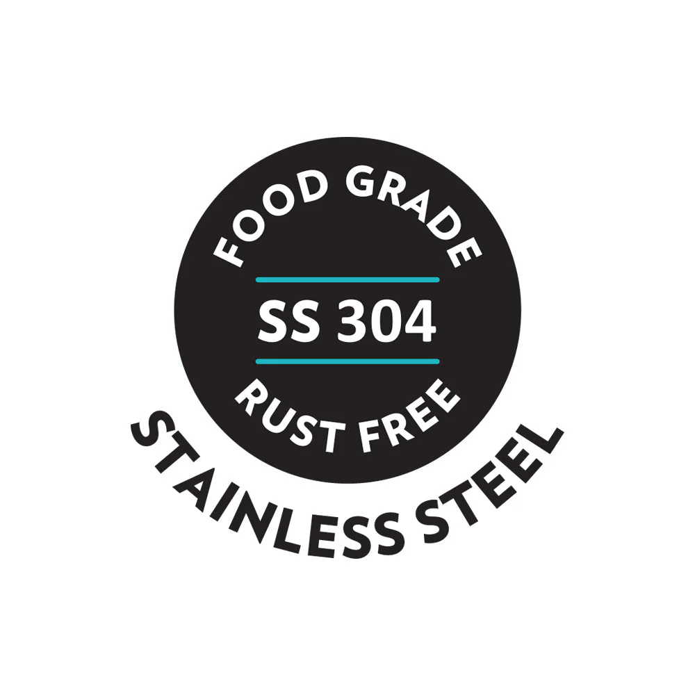 Borosil Bolt Single Wall Bottle, 1L