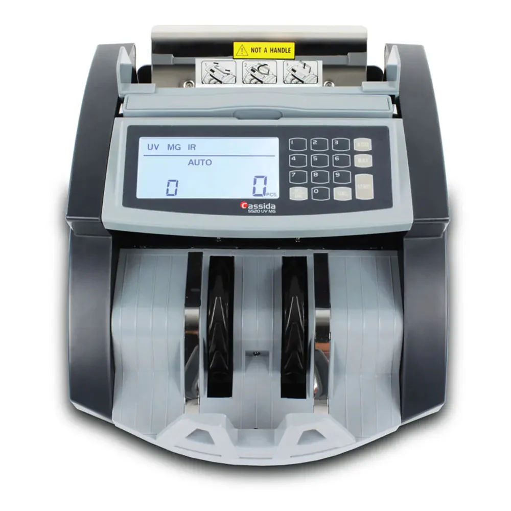 Cassida 5520 UV Currency Counter with ValuCount UV Counterfeit Detection