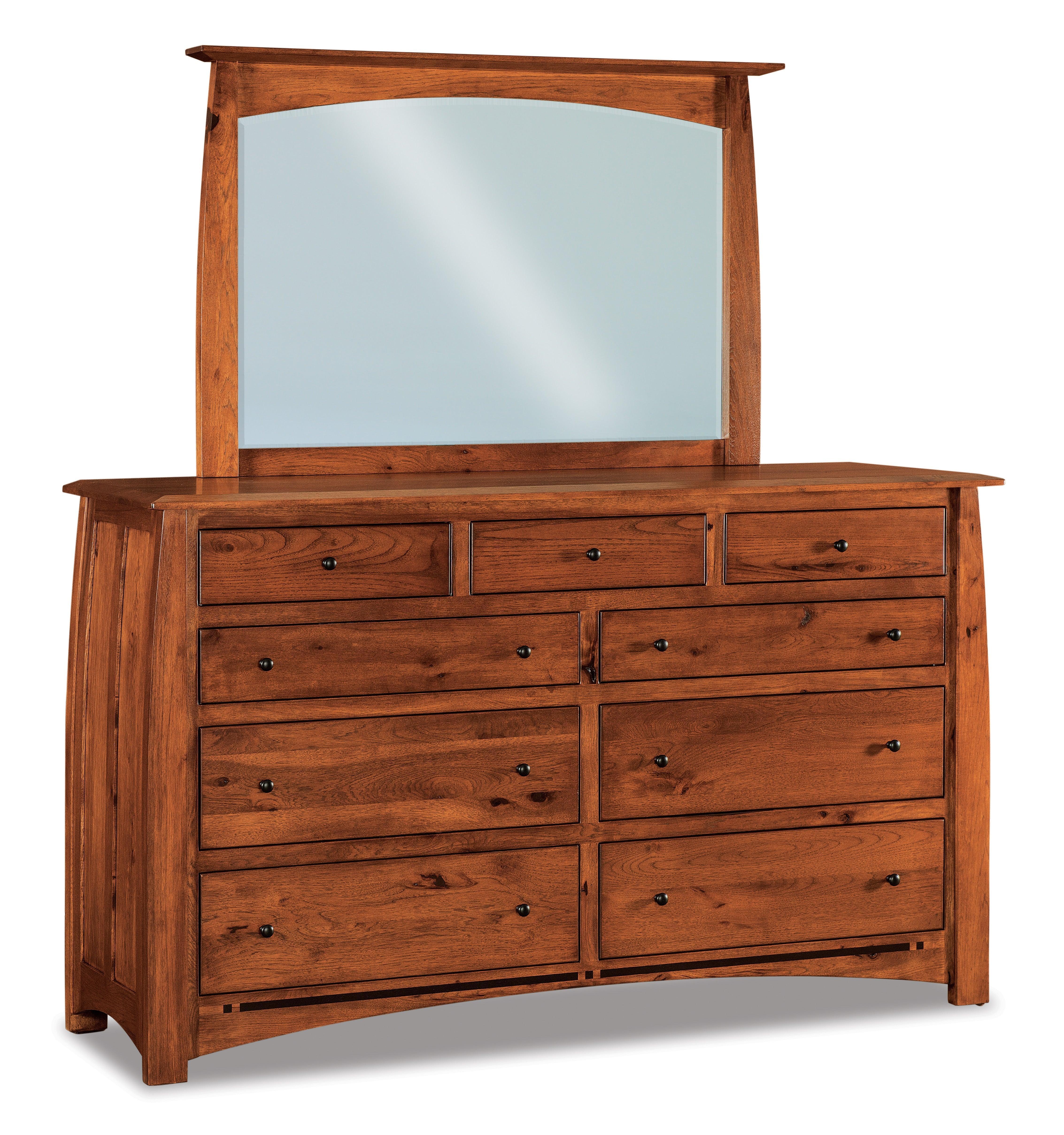 Amish Boulder Creek Nine Drawer Dresser
