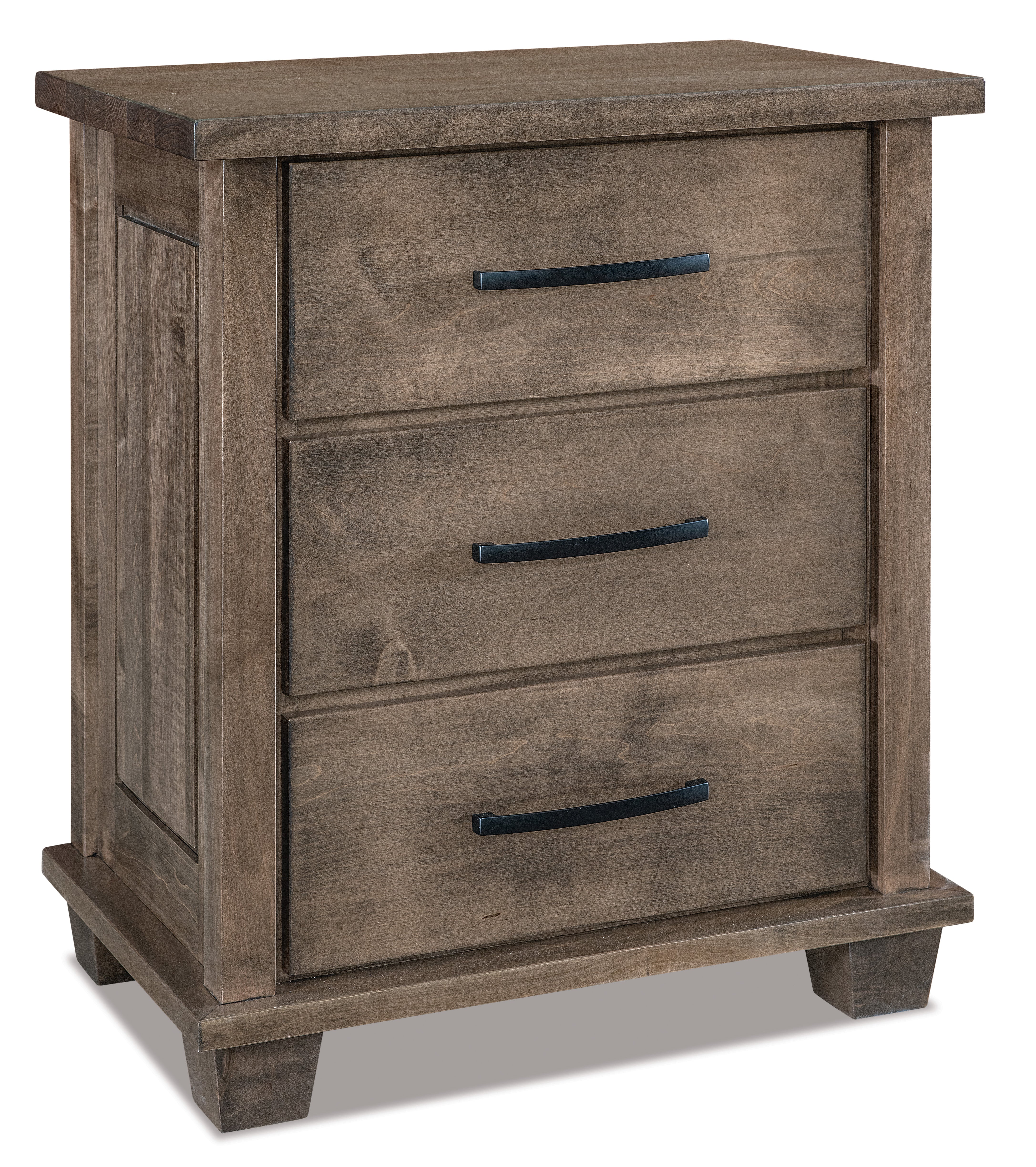 Amish Monarch Three Drawer Nightstand