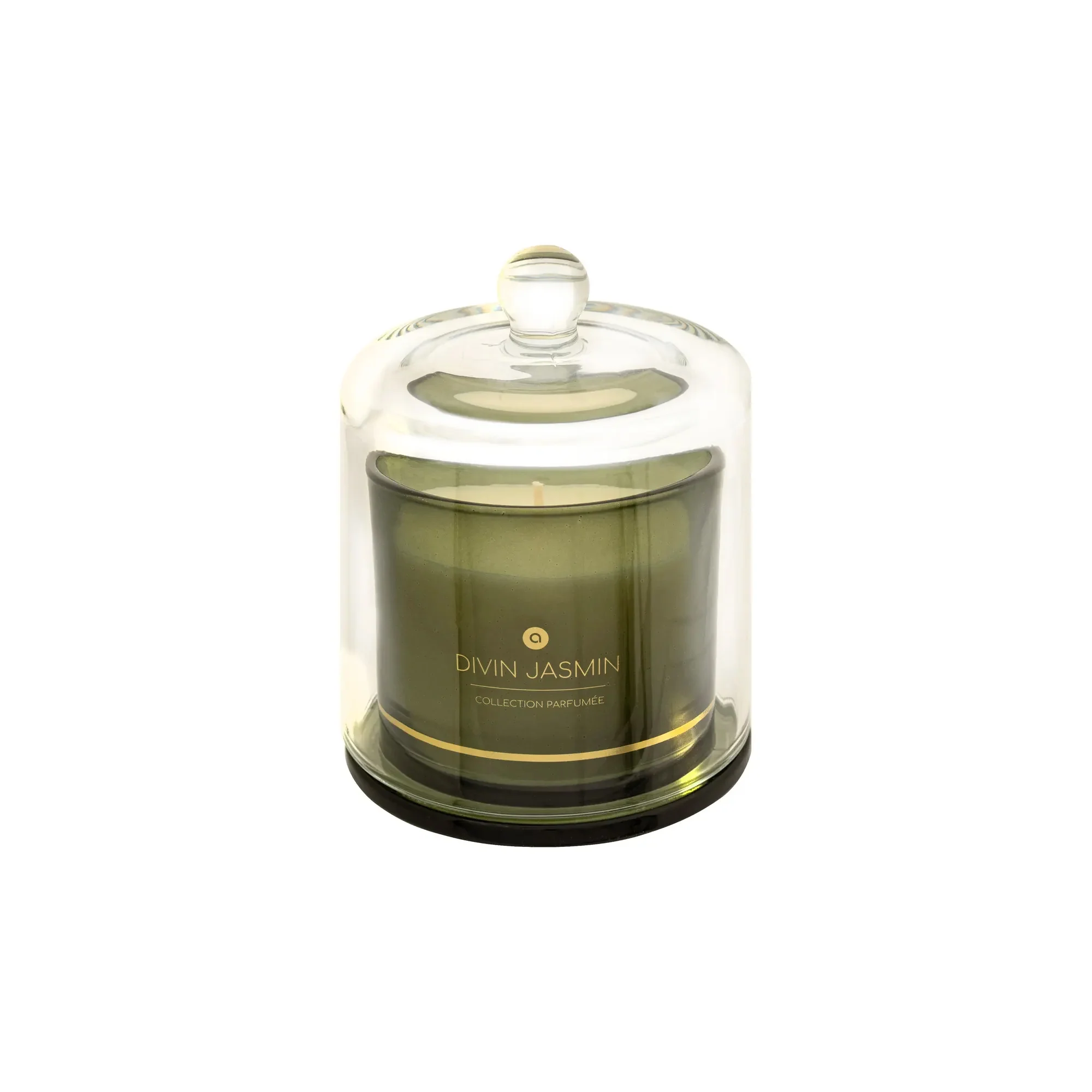Atmosphera 240g Ilae Jasmine Scented Candle Green