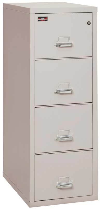 FireKing 4-1956-2 Two-Hour Four Drawer Vertical Letter Fire File Cabinet
