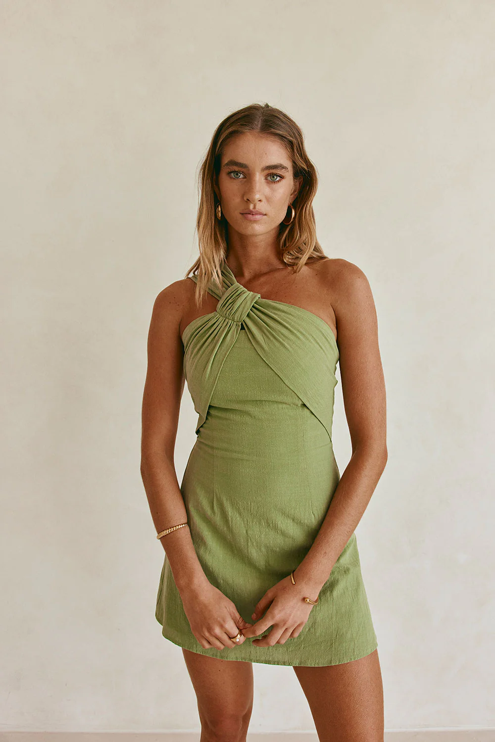 SAMPLE-Dimmi Dress - Green