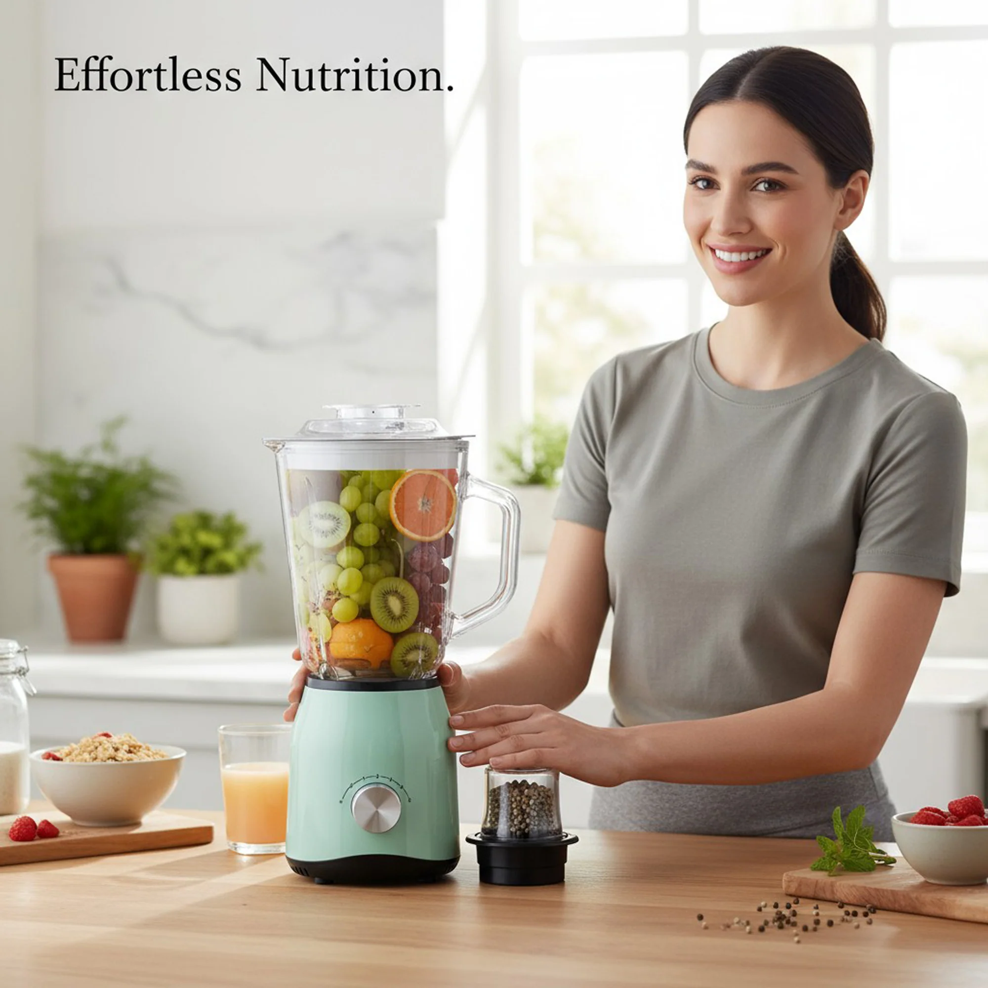 Ecco 1500ml Blender Green