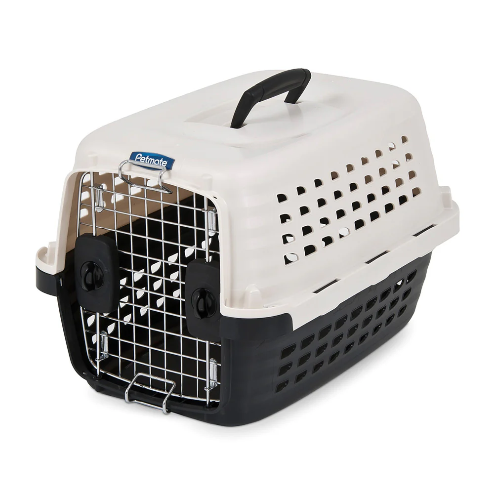 Petmate® Compass Kennel White Color Up to 10 Lbs