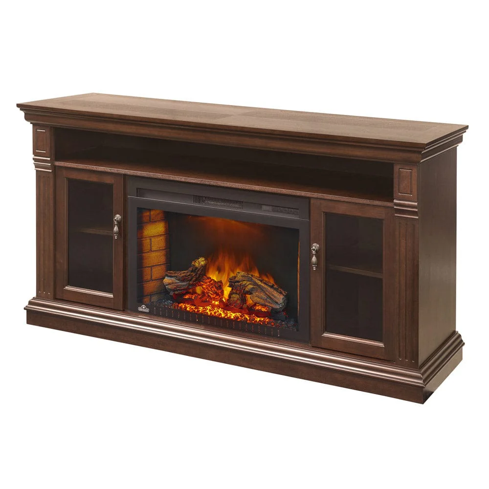 Canterbury Electric Fireplace Media Console in Espresso
