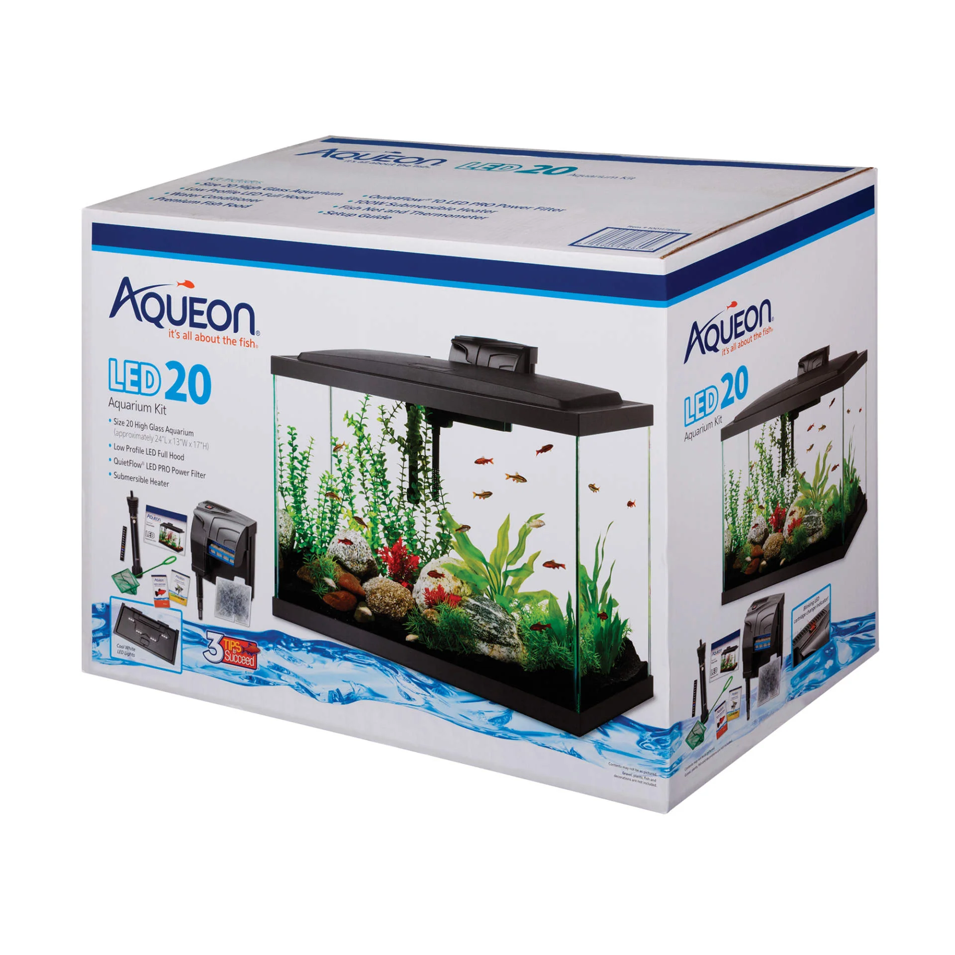 Aqeon Aquarium Rectangle LED Kits