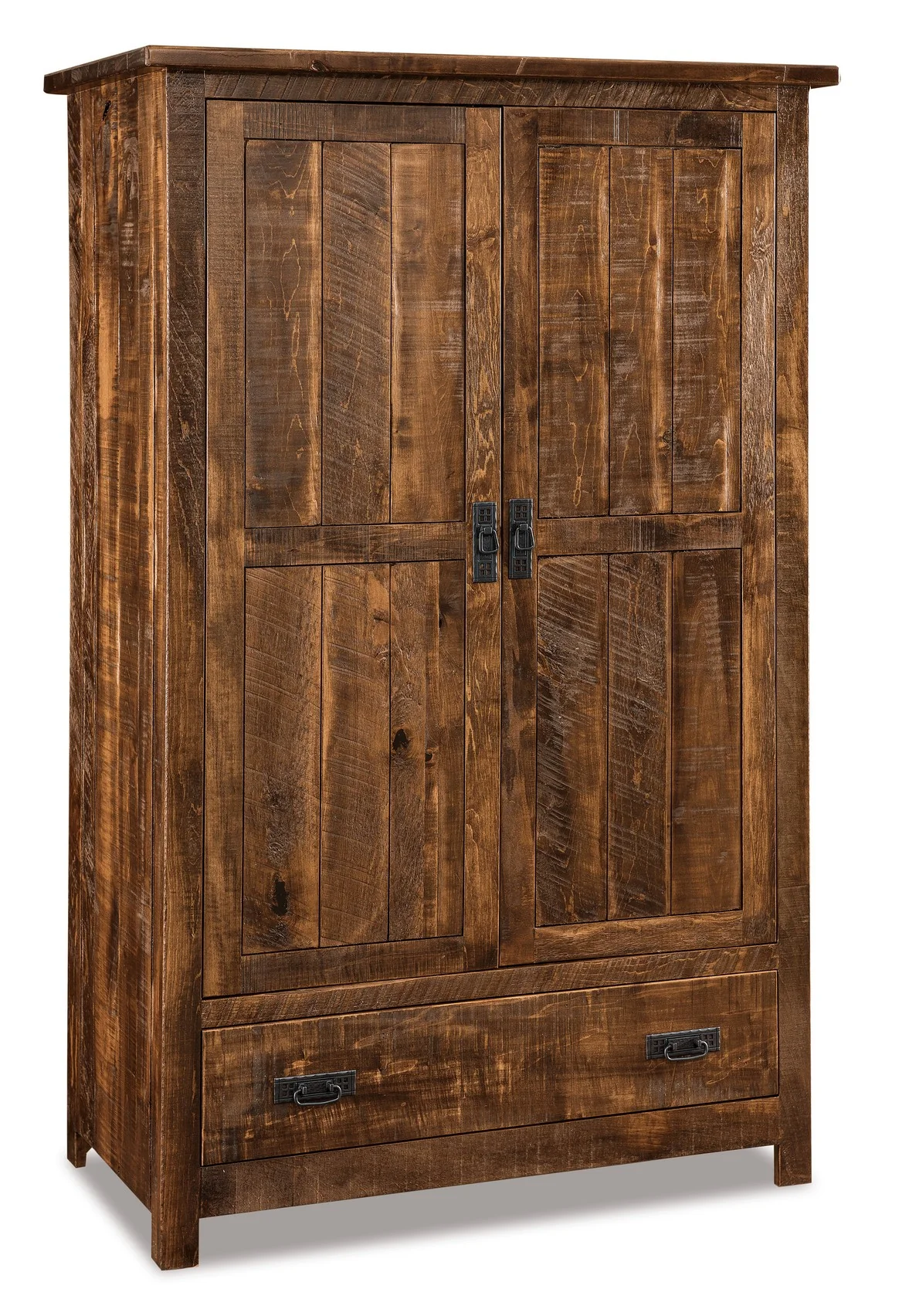 Amish Dumont Rustic Wardrobe Armoire
