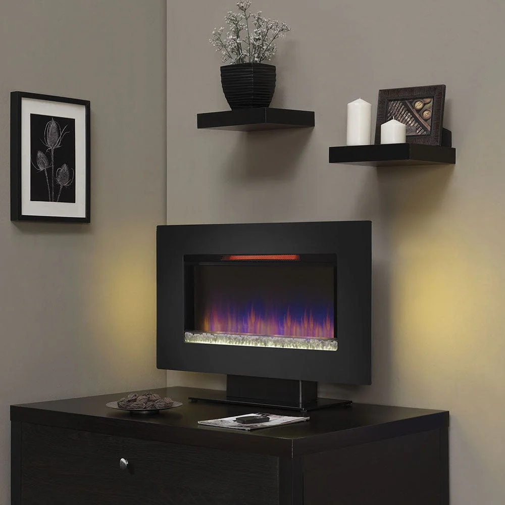 ClassicFlame 36-In Elysium Infrared Wall Hanging/Tabletop Electric Fireplace