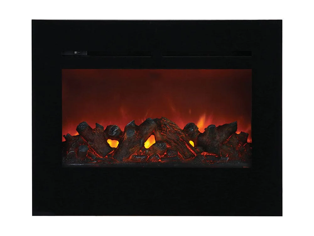 Amantii Zero Clearance Series Flush Mount 30-In Built-In Electric Fireplace - ZECL-30-3226-FLUSHMT