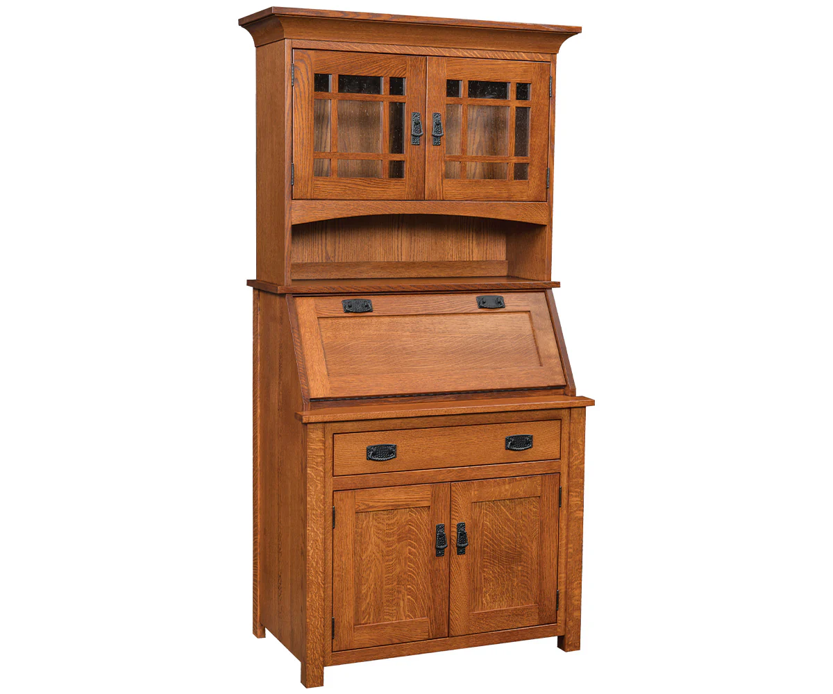 Amish Mission Secretary Desk