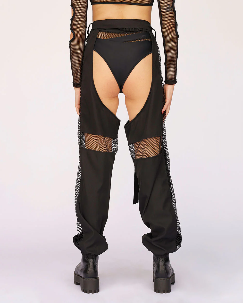 Nocturnal Nature Fishnet Chaps