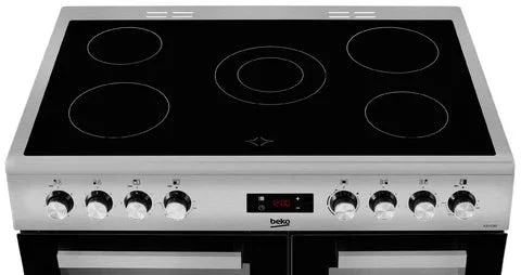 Beko 90cm Electric Range Cooker | KDVC90X